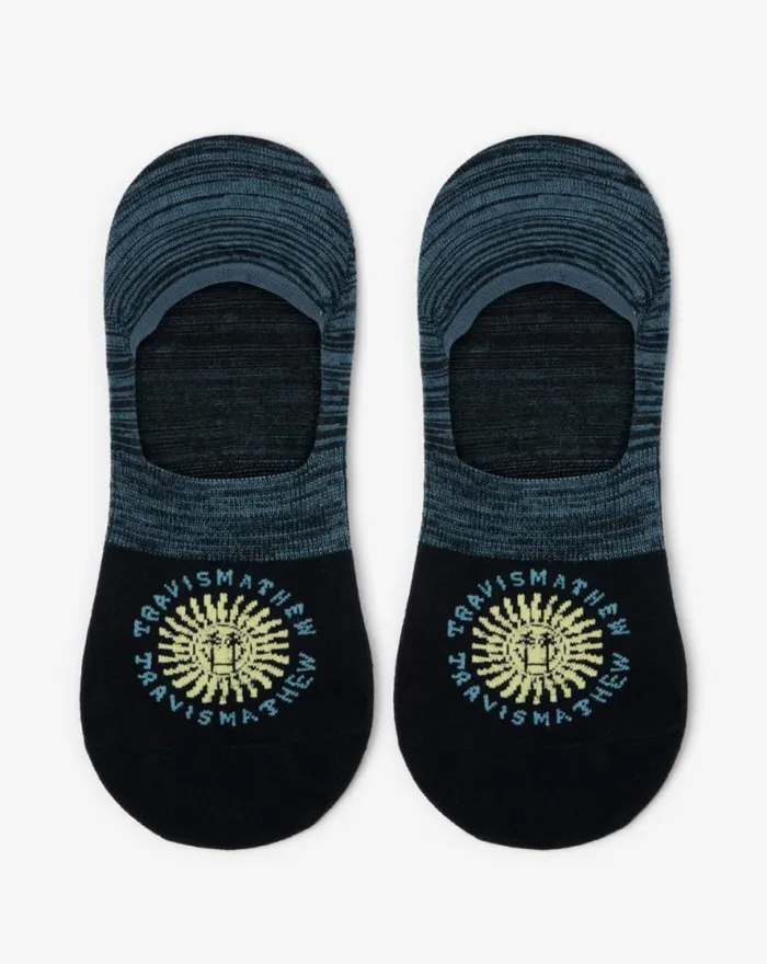 TravisMathew FLOTATION DEVICE NO SHOW SOCK Dark Teal MenWomen Socks
