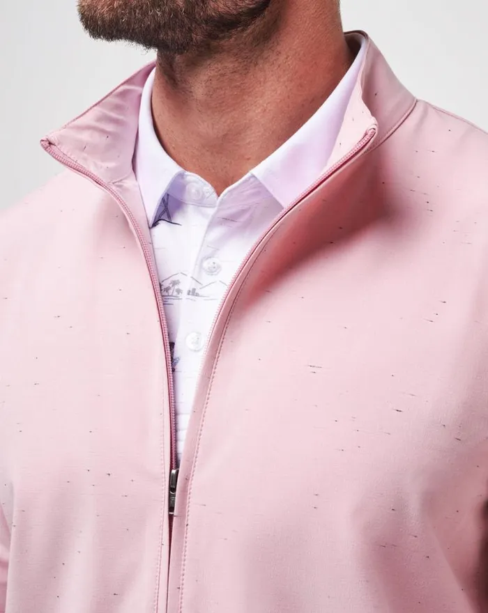 TravisMathew GOING OFF FULL ZIP Heather Blush Men Jackets