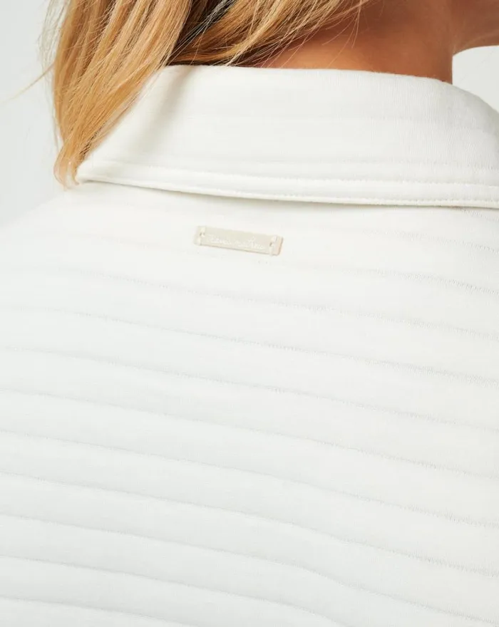 TravisMathew GOLDEN GLOW SHACKET Cloud Dancer Women Jackets TravisMathew GOLDEN GLOW SHACKET Cloud Dancer Women Jackets