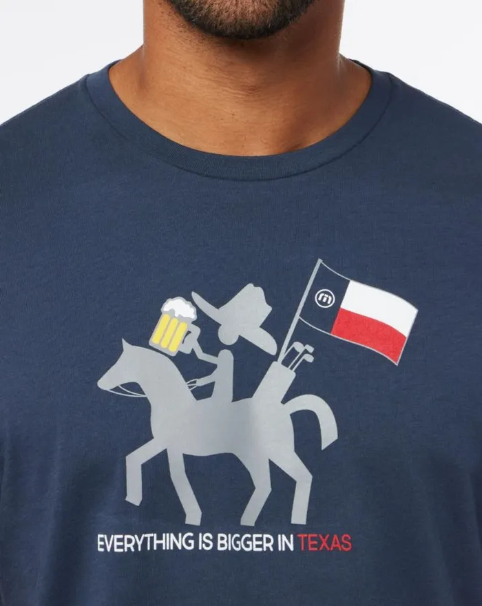 TravisMathew HOOT AND HOLLAR 20 TEE Blue Nights Men Tees