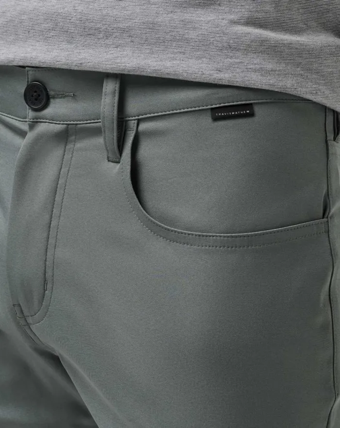 TravisMathew OPEN TO CLOSE PANT Balsam Green Men Pants