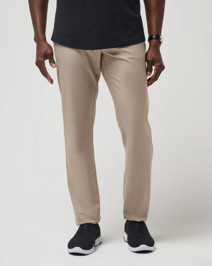 TravisMathew OPEN TO CLOSE PANT Heather Khaki Men Pants