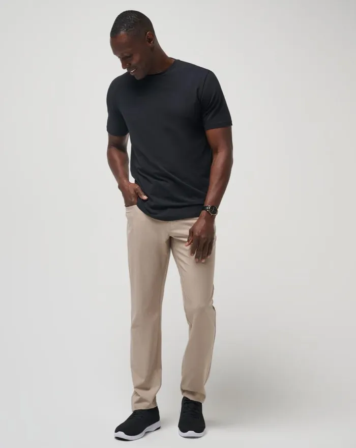 TravisMathew OPEN TO CLOSE PANT Heather Khaki Men Pants TravisMathew OPEN TO CLOSE PANT Heather Khaki Men Pants