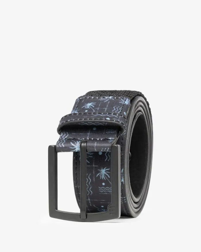 TravisMathew PALMWOOD CANVAS STRETCH BELT Black MenWomen Belts