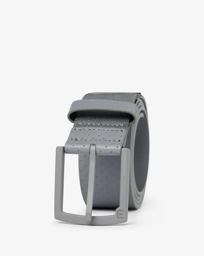 TravisMathew PILATUS 20 LEATHER BELT Quiet Shade MenWomen Belts