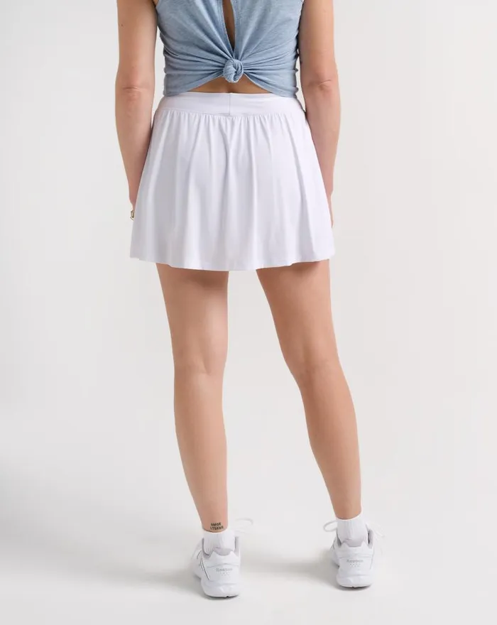 TravisMathew SAPPHIRE SUNRISE SKORT White Women Skorts TravisMathew SAPPHIRE SUNRISE SKORT White Women Skorts