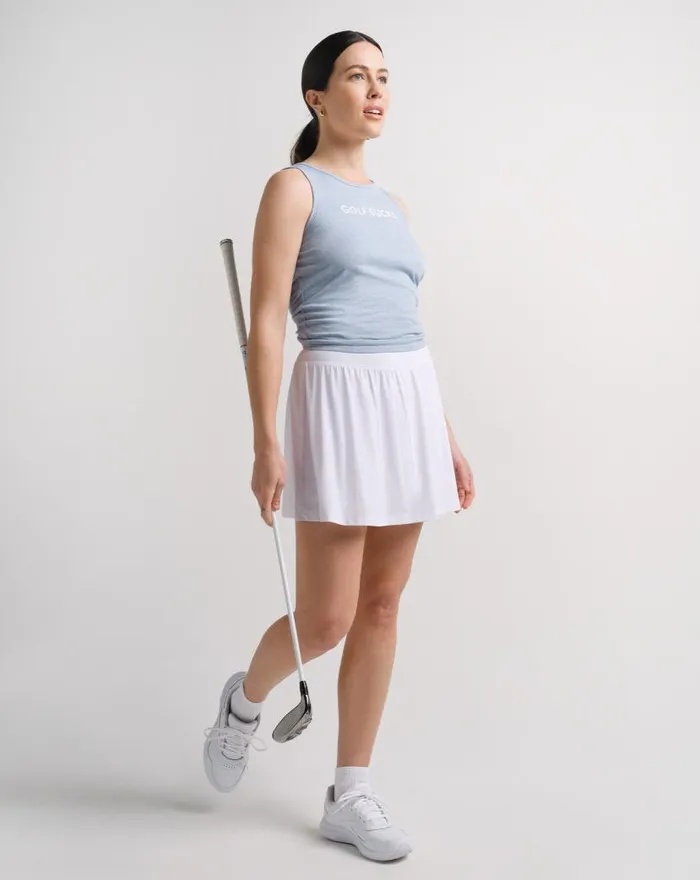 TravisMathew SAPPHIRE SUNRISE SKORT White Women Skorts TravisMathew SAPPHIRE SUNRISE SKORT White Women Skorts