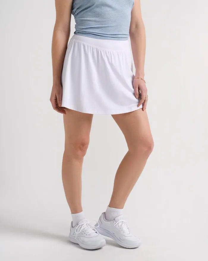 TravisMathew SAPPHIRE SUNRISE SKORT White Women Skorts TravisMathew SAPPHIRE SUNRISE SKORT White Women Skorts