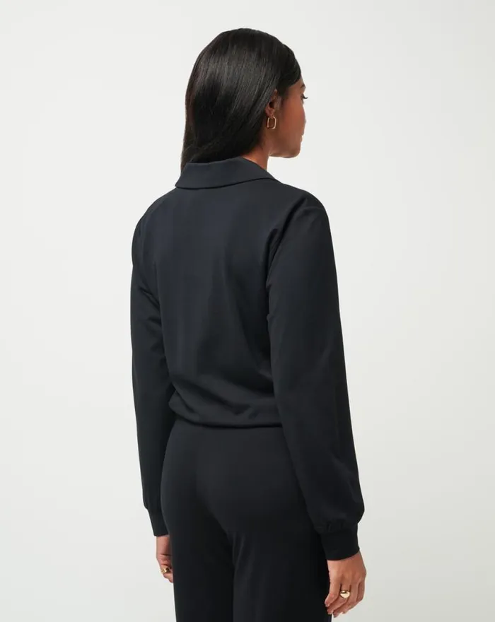 TravisMathew SPA DAY FRIDAY PONTE TOP Black Women Shirts and Tops