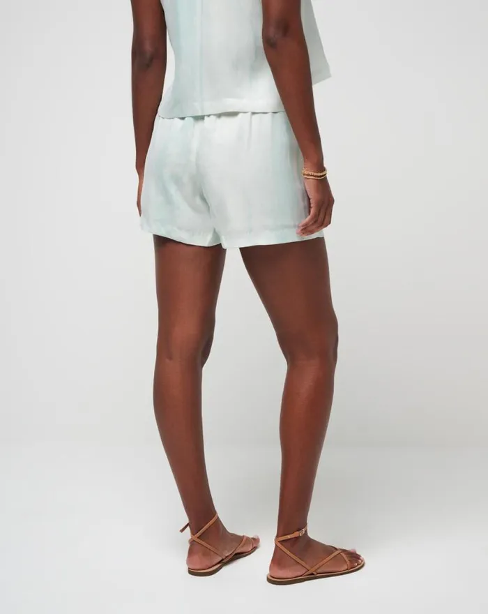 TravisMathew TROPIC WINDS SHORT Dusty Aqua Women Shorts TravisMathew TROPIC WINDS SHORT Dusty Aqua Women Shorts
