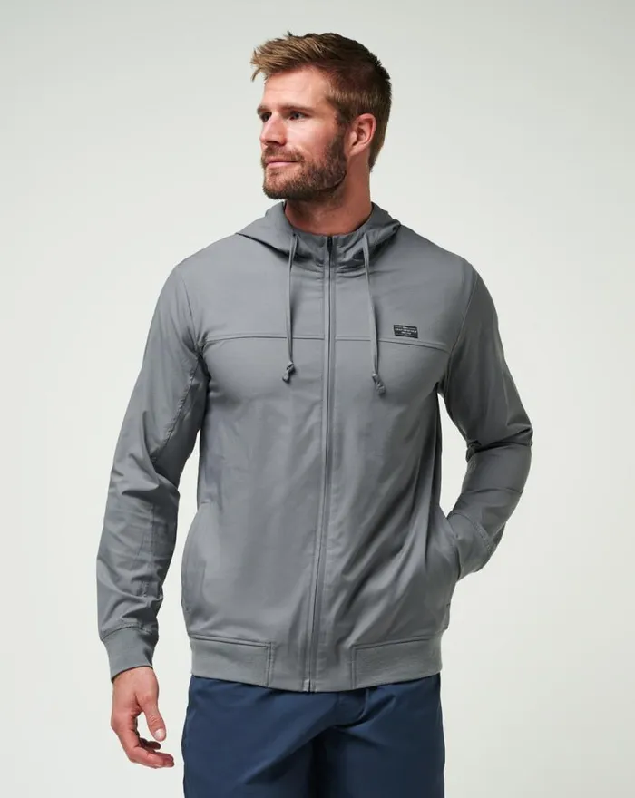 TravisMathew WANDERLUST HOODIE Quiet Shade Men Jackets