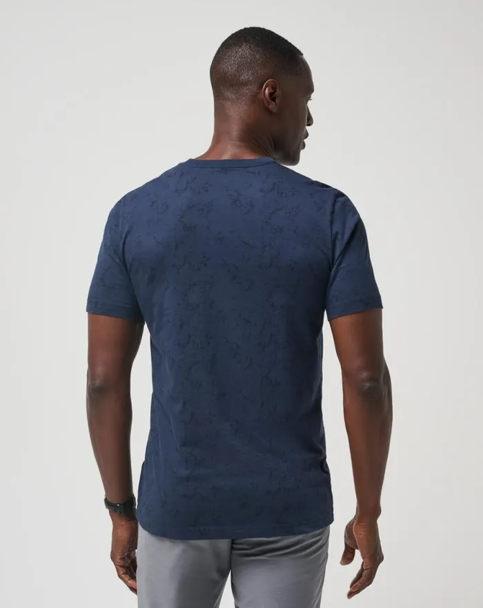 TravisMathew WARMER TIDES TEE Total Eclipse Men Tees
