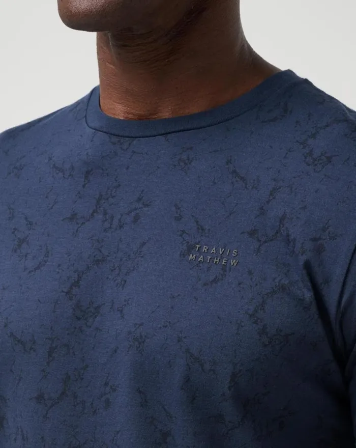 TravisMathew WARMER TIDES TEE Total Eclipse Men Tees