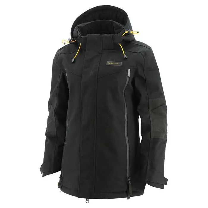 Triton Insulated Jacket Black Women Cat Footwear Tops and Outerwear