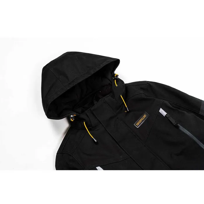 Triton Insulated Jacket Black Women Cat Footwear Tops and Outerwear