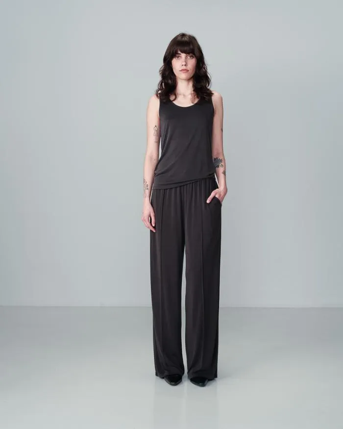 TROUSERS ANTHRACITE NESS Shop Grace and Mila Flowing Trousers