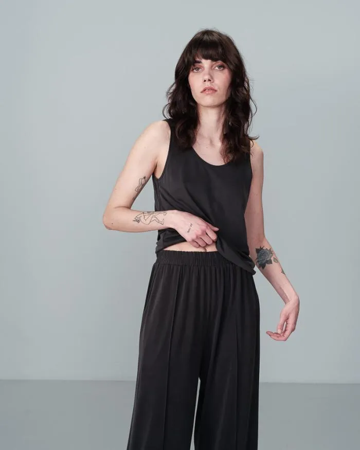TROUSERS ANTHRACITE NESS Shop Grace and Mila Flowing Trousers