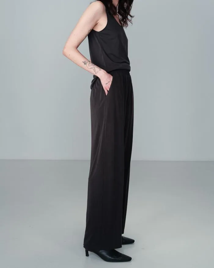 TROUSERS ANTHRACITE NESS Shop Grace and Mila Flowing Trousers