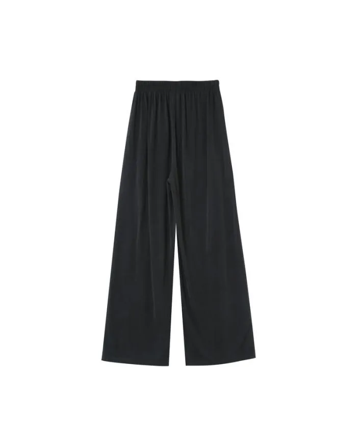 TROUSERS ANTHRACITE NESS Shop Grace and Mila Flowing Trousers