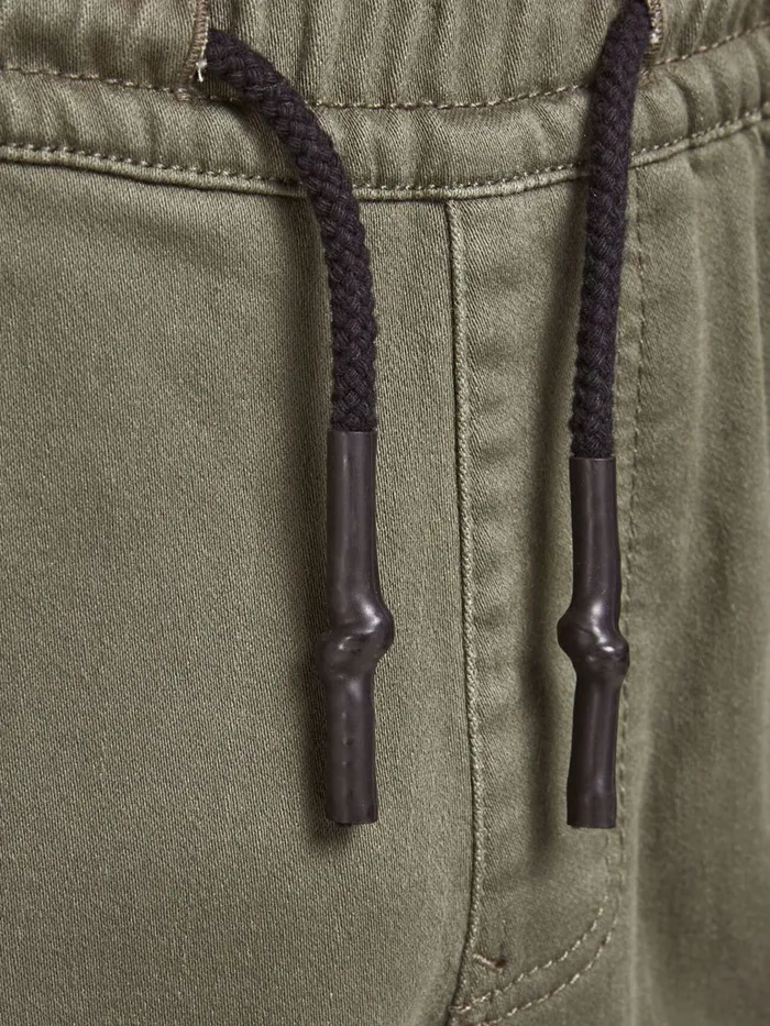 Trousers JACK and JONES Junior BOYS LOOPBACK CARGO TROUSERS Green Dusty Olive