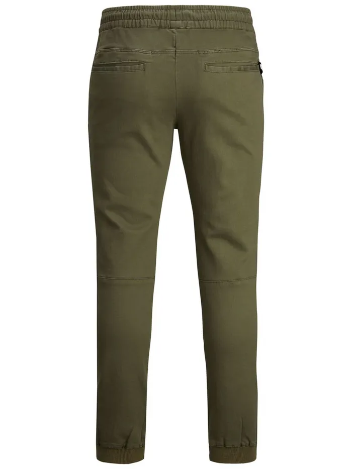 Trousers JACK and JONES Junior BOYS LOOPBACK CARGO TROUSERS Green Dusty Olive
