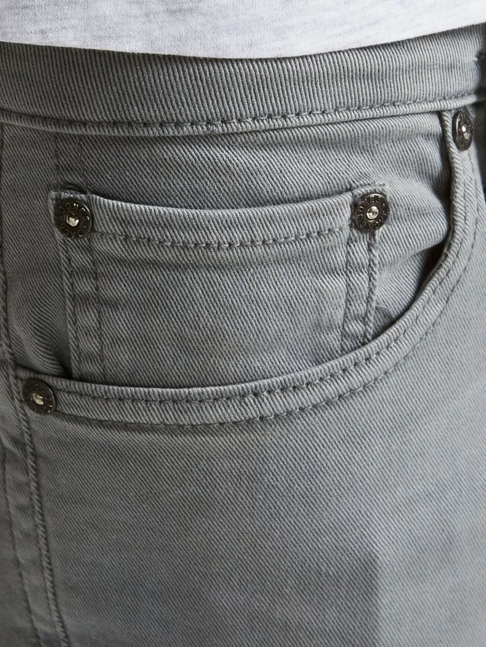 Trousers JACK and JONES Mens GLENN ICON AMA 558 SLIM FIT JEANS Grey Grey Denim