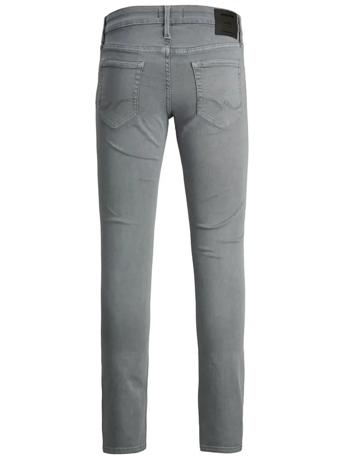 Trousers JACK and JONES Mens GLENN ICON AMA 558 SLIM FIT JEANS Grey Grey Denim