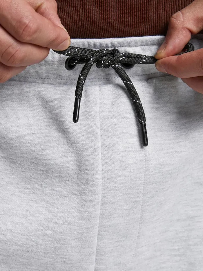 Trousers JACK and JONES Mens GORDON AIR CARGO SWEATPANTS Grey Light Grey Melange Gift 4 You