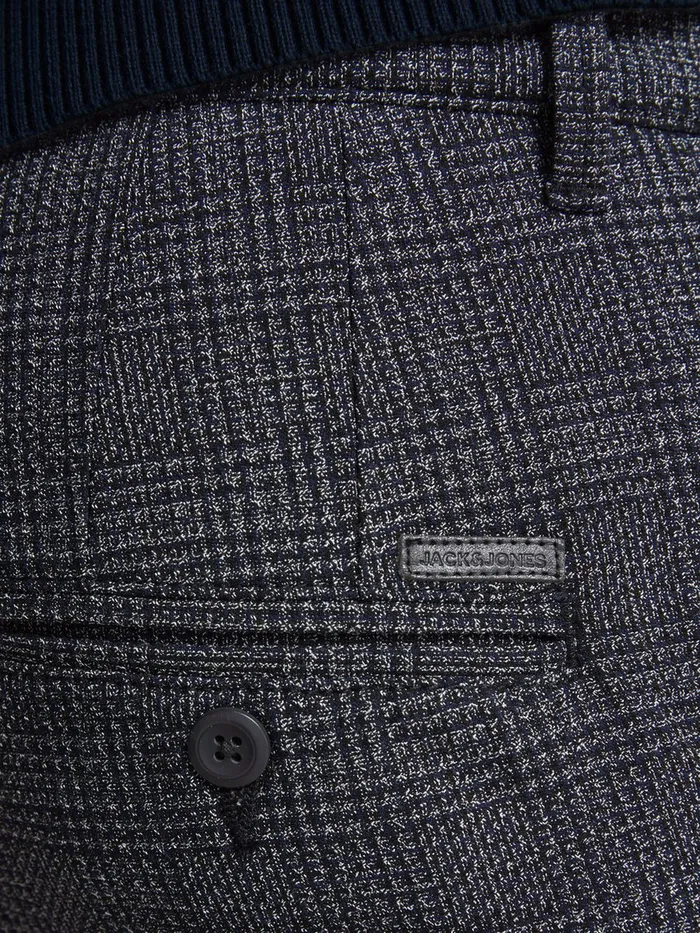 Trousers JACK and JONES Mens MARCO AKM 1048 CHINOS Grey Black