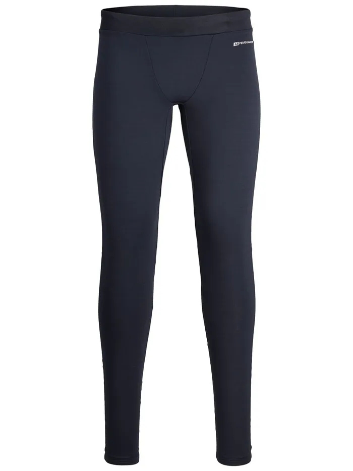Trousers JACK and JONES Mens PERFORMANCE RUNNING TIGHTS Blue Navy Blazer Casaul