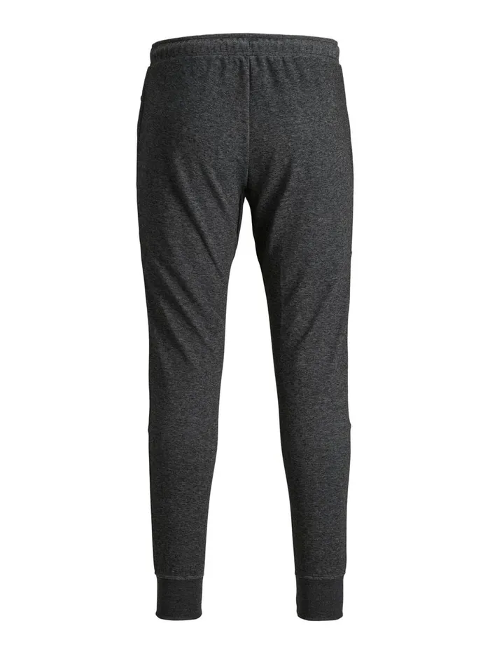 Trousers JACK and JONES Mens WILL JAIR SWEATPANTS Grey Dark Grey Melange Online