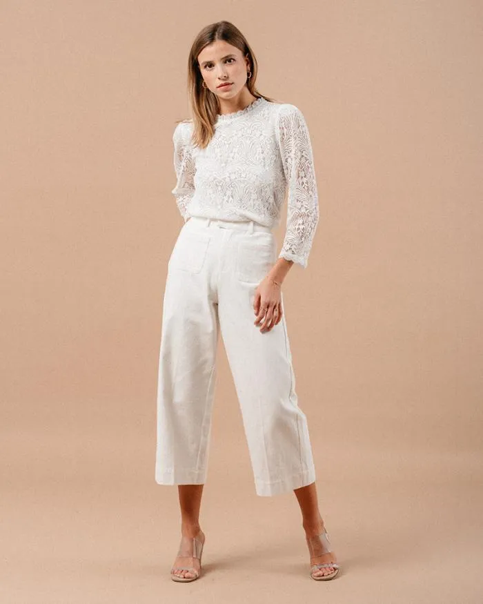 TROUSERS ROSE MAURICE Shop Grace and Mila HighWaisted Trousers