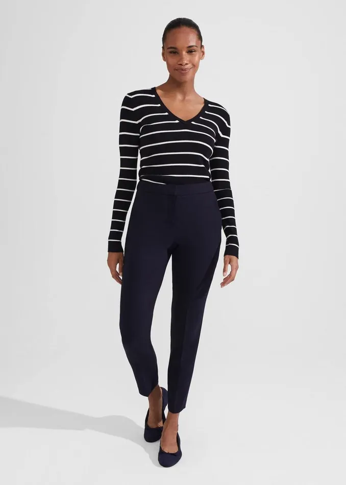 Trousers Women HOBBS Gael Trousers Navy