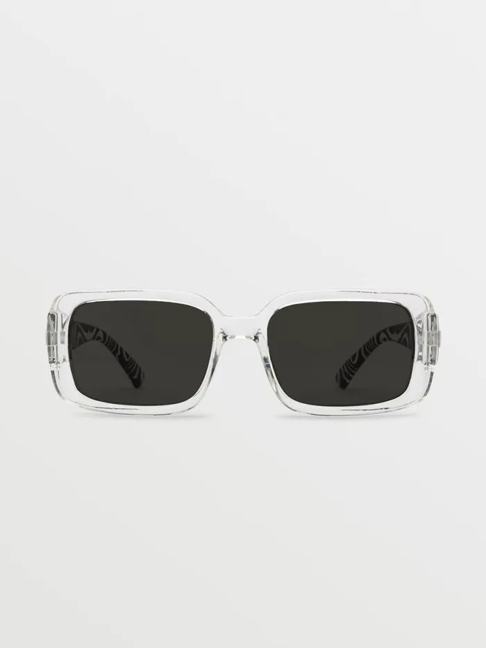 True Sunglasses 8211 Asphalt BeachGray MensWomens Volcom Sunglasses