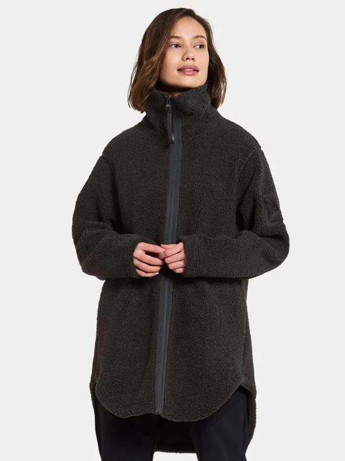 UMI FullZip Black Women Didriksons Spring Jackets