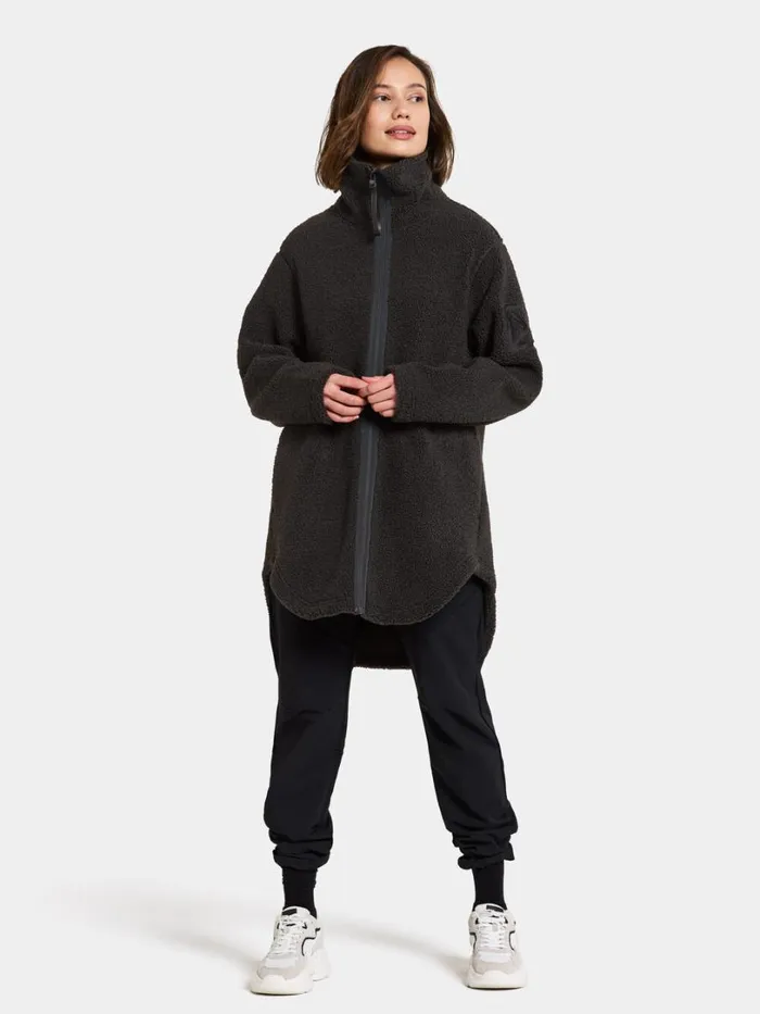 UMI FullZip Black Women Didriksons Spring Jackets