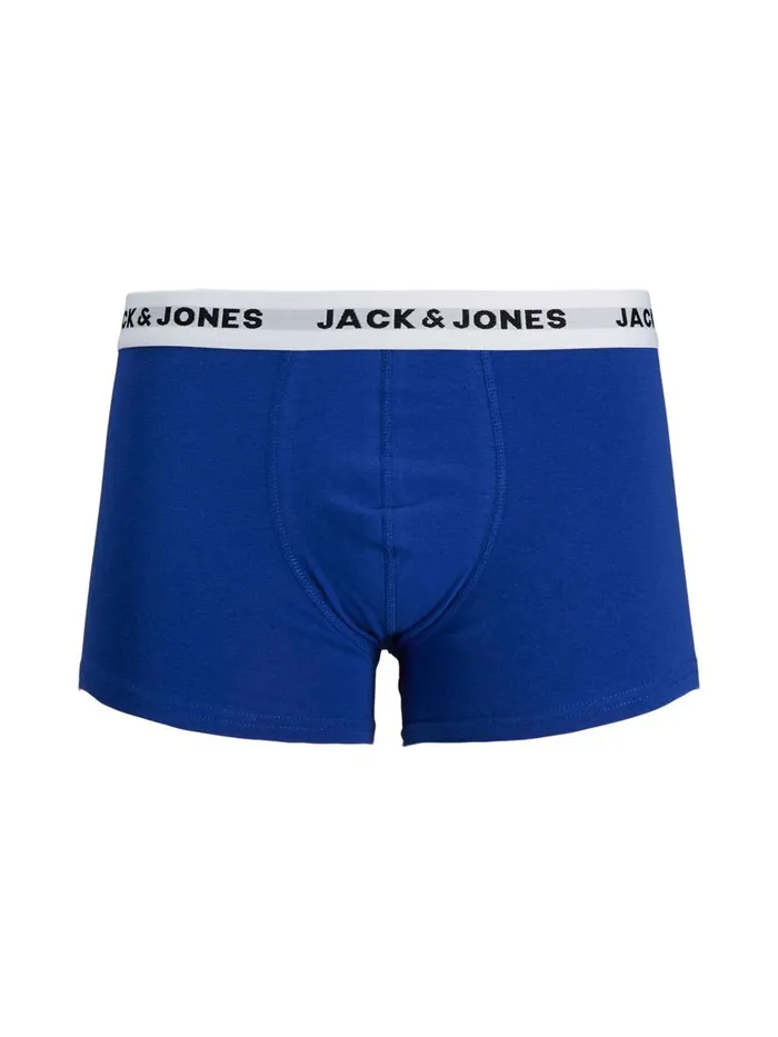 Underwear JACK and JONES Mens 5PACK TRUNKS Grey Black Near Me