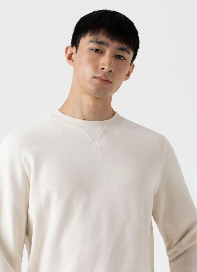 Undyed Loopback Sweatshirt Undyed Men SUNSPEL Sweatshirts and Sweatpants