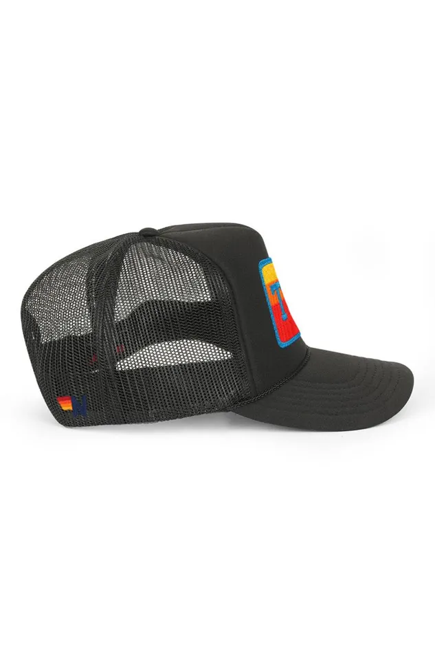 University Of Texas Vintage Low Rise Trucker 8211 Black WomenMen Aviator Nation Trucker Hats