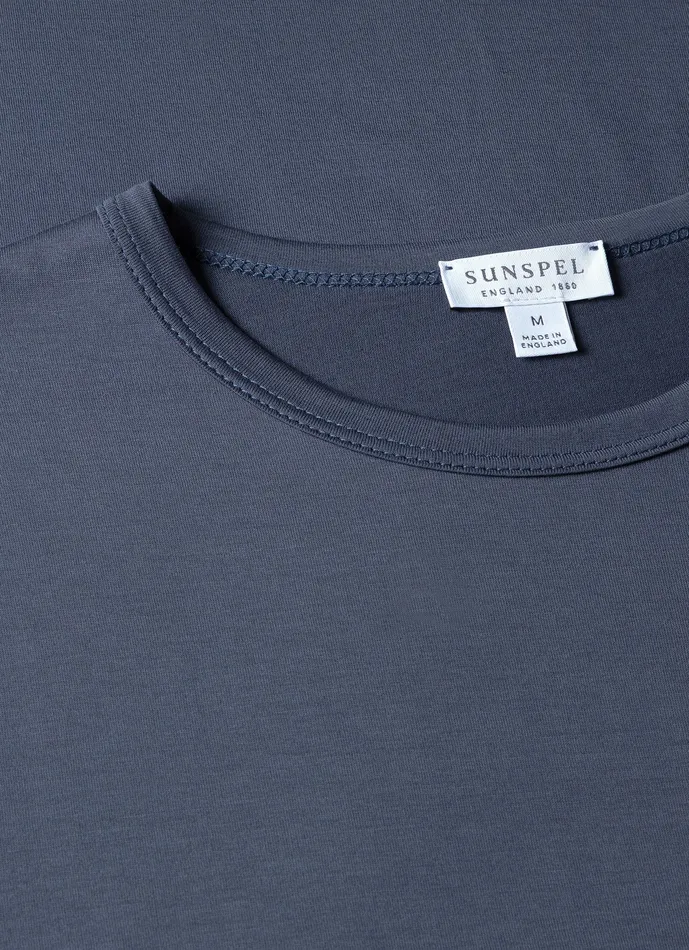 ussunspel Classic Tshirt Slate Blue Men Tshirts ussunspel Classic Tshirt Slate Blue Men Tshirts