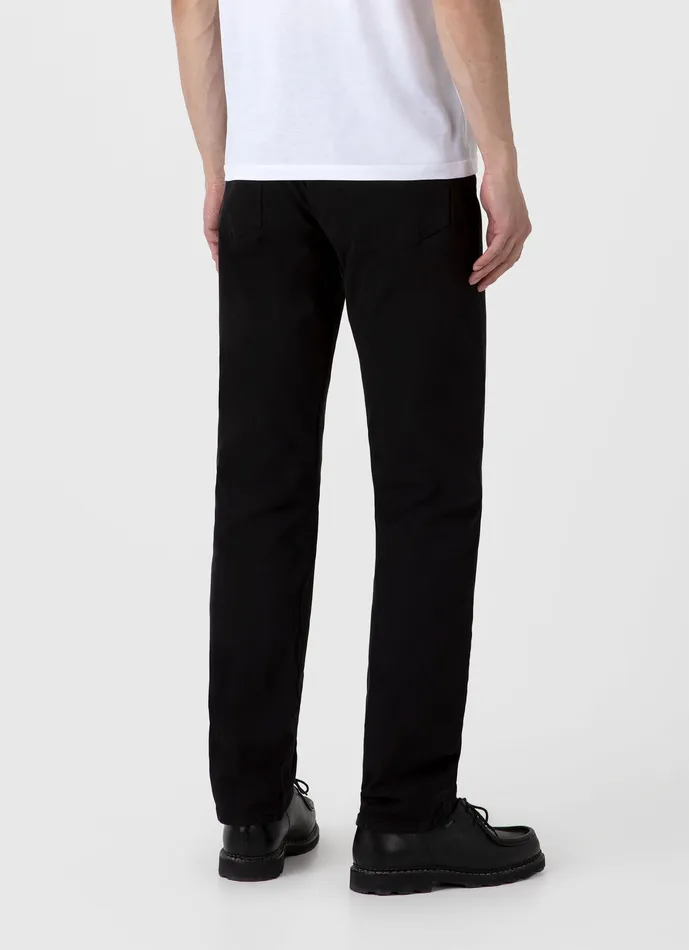 ussunspel Cotton Drill 5 Pocket Trouser Black Men Pants