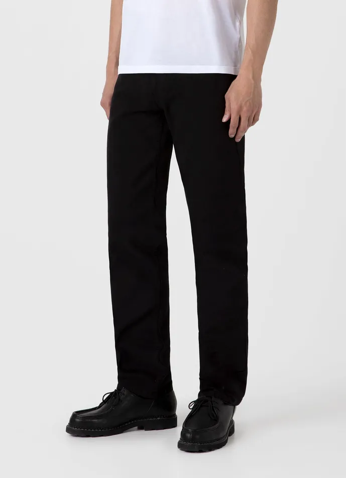 ussunspel Cotton Drill 5 Pocket Trouser Black Men Pants