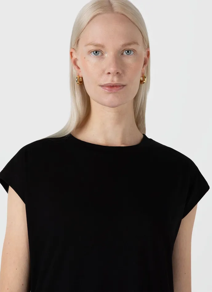 ussunspel Dresses and Skirts Women Tshirt Dress Black ussunspel Dresses and Skirts Women Tshirt Dress Black