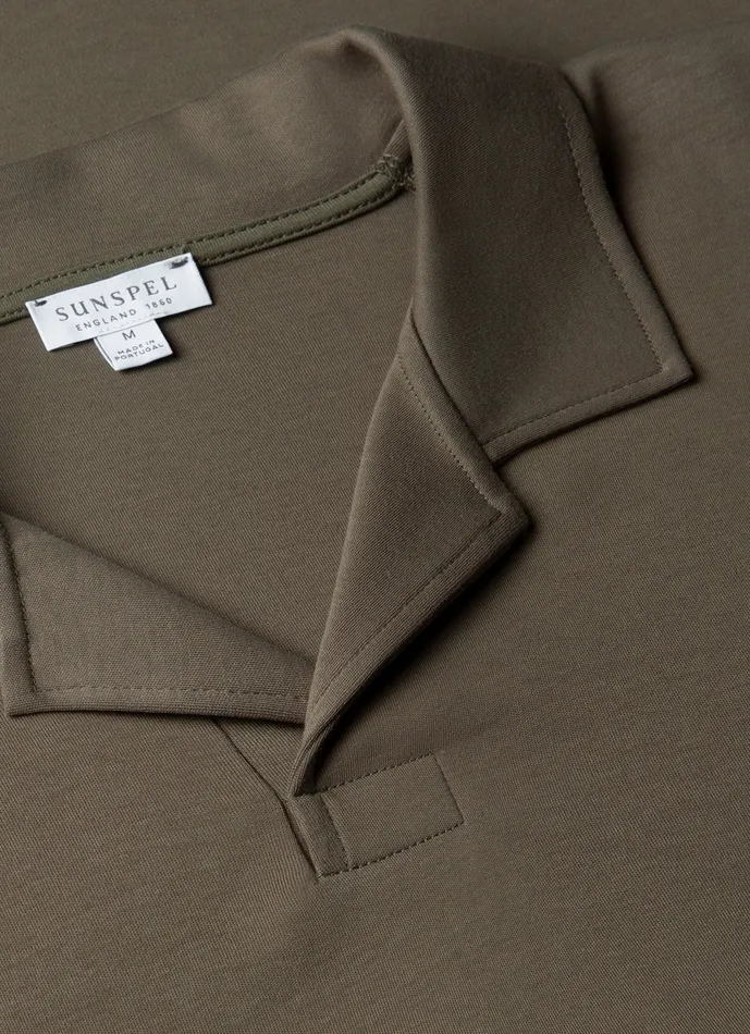 ussunspel Polo Shirts Men Heavyweight Polo Shirt Khaki ussunspel Polo Shirts Men Heavyweight Polo Shirt Khaki