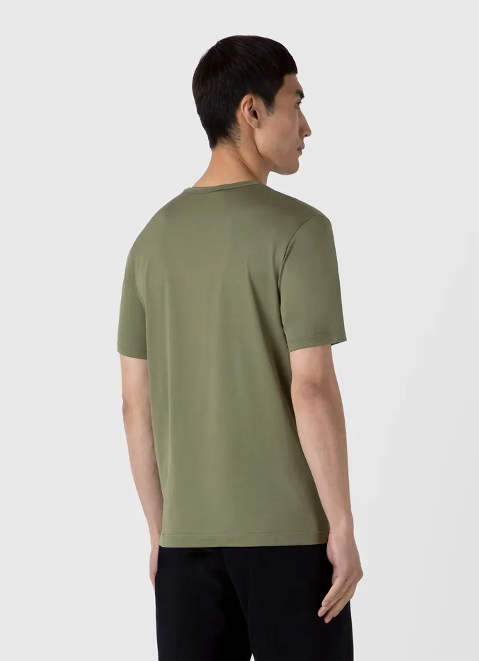ussunspel Tshirts Men Classic Tshirt Moss Green