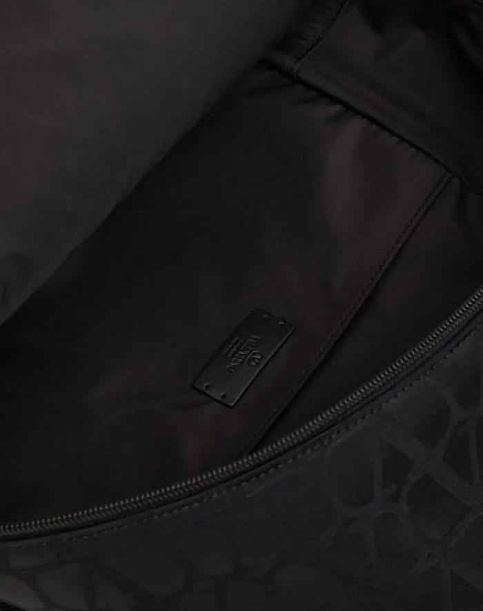 Valentino Backpacks Man Toile Iconographe Backpack In Technical Fabric For Man In Military Green Military Green Valentino Backpacks Man Toile Iconographe Backpack In Technical Fabric For Man In Military Green Military Green