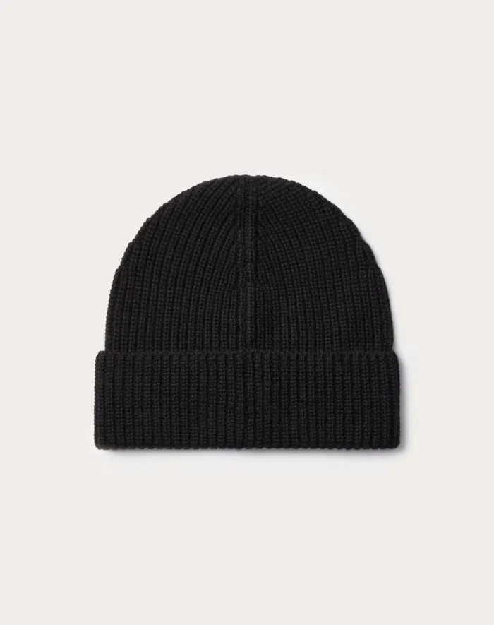 Valentino Hats And Gloves Woman Valentino Cashmere Beanie For Woman In Camel Camel Valentino Hats And Gloves Woman Valentino Cashmere Beanie For Woman In Camel Camel