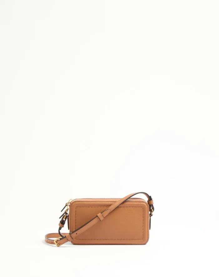 Valentino Mini Bags Woman Valentino Garavani Alltime Mini Shoulder Bag In Grainy Calfskin For Woman In Almond Almond Valentino Mini Bags Woman Valentino Garavani Alltime Mini Shoulder Bag In Grainy Calfskin For Woman In Almond Almond