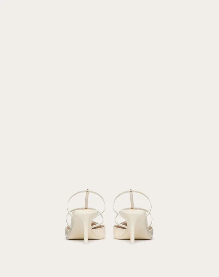 Valentino Pumps Woman Rockstud Wispy Calfskin Mule 60mm For Woman In Rose Cannelle Rose Cannelle Valentino Pumps Woman Rockstud Wispy Calfskin Mule 60mm For Woman In Rose Cannelle Rose Cannelle