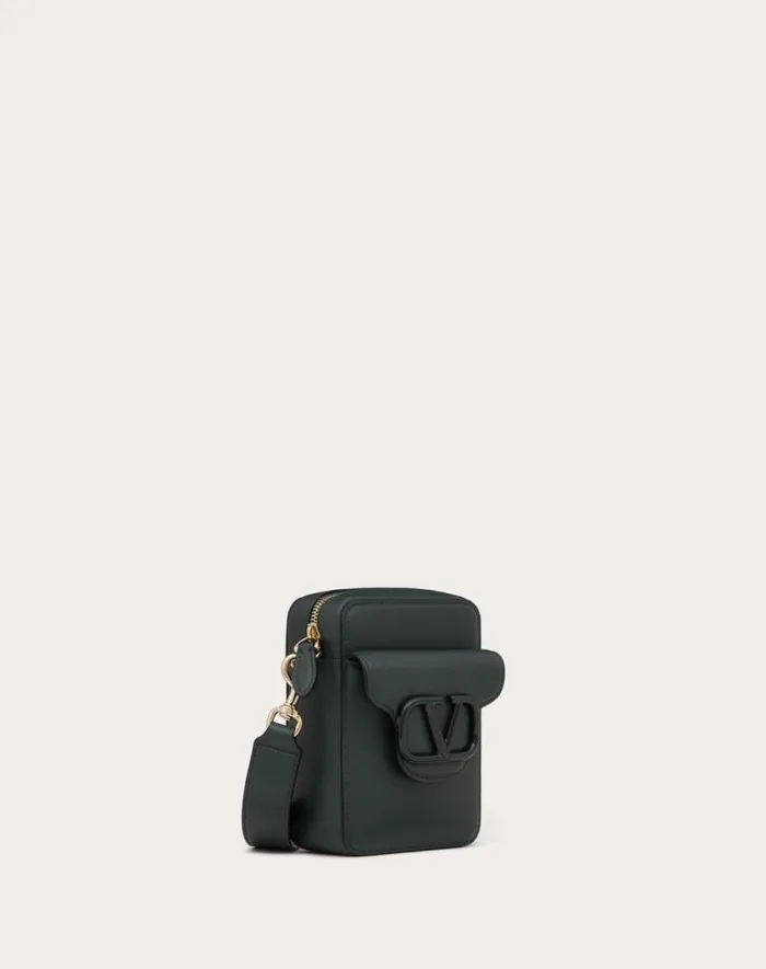 Valentino Shoulder Bags Man Mini Loc Crossbody Calfskin Bag For Man In Mountain View Mountain View Valentino Shoulder Bags Man Mini Loc Crossbody Calfskin Bag For Man In Mountain View Mountain View